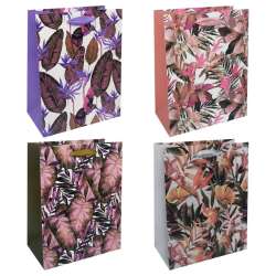 Torba prezentowa 18x23 kwiaty vintage mix