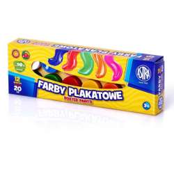 Farby plakatowe 12kol 20ml ASTRA p4 (83114901) - 1