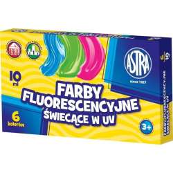 Farby fluorescencyjne 6 kolorów ASTRA (301111006)