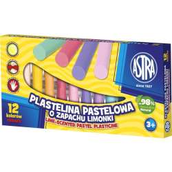 Plastelina pastelowa zapachowa 12 kolorów ASTRA (303114001)