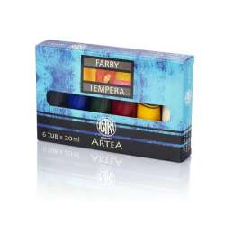 Farby tempera 6kol 20ml ASTRA (83419901) - 1