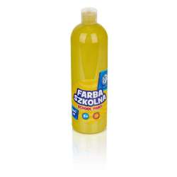 Farba szkolna butelka 500ml żółta ASTRA (83410903) - 1