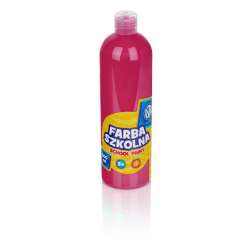 Farba szkolna butelka 500ml różowa ASTRA (301109003)