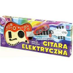 GITARA ELEKTRYCZNA +OKULARY Z MIKROFONEM w pudełku (00241) - 2