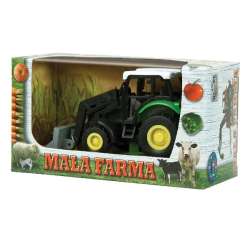 Mała Farma Traktor metalowy z przyrządem w pudełku (00402) - 1