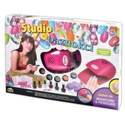 Atelier GLAMOUR Studio paznokci z lampą, 6 lakierów, tip (130-00954) - 1