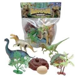 Zestaw dinozaurów z jajem