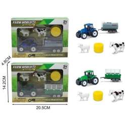 Zestaw farma traktor z akcesoriami MIX