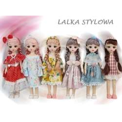 Lalka stylowa zginane ręce i nogi 29cm MIX