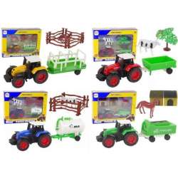 Zestaw farma traktor z akcesoriami MIX