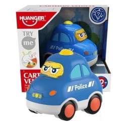 Auto policja ze światłem i dżwiękiem