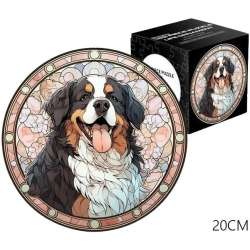 Puzzle 168el Witraż. Pies