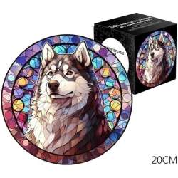 Puzzle 168el Witraż. Pies