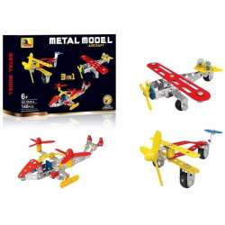 Zestaw konstruktor metal 3w1 Aircraft