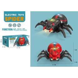 Pająk ze światłem i dźwiękiem