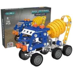 Klocki konstrukcyjne metalowe 106el