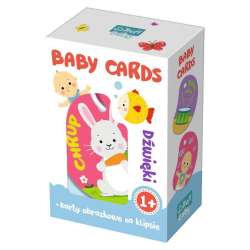 Baby Cards - Dźwięki, karty na klipsie w pud. (01591 TREFL) - 1