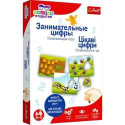 Gra edukacyjna dla dzieci Mały odkrywca Cyfry wersja ukraińska UA Trefl (02162)