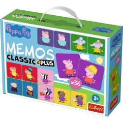 Gra edukacyjna dla dzieci Memos Classic & plus Świnka Peppa 02270 (02270 TREFL) - 1
