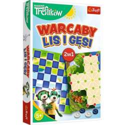 Warcaby Lis i Gęsi - Rodzina Treflików 02301 Trefl (02301 TREFL) - 1