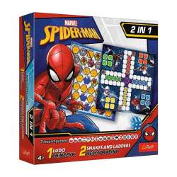 Gra 2w1 Chińczyk / Węże i drabiny, Spider-Man (GXP-857215) - 1