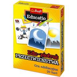 Karty Edu Piotruś - Przeciwieństwa TREFL (08434 TREFL) - 1