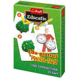 KARTY 'TREFL' EDU PIOTRUŚ PRAWDA CZY FAŁSZ (08436) - 1