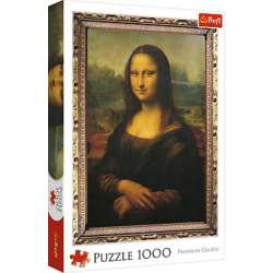 1000 elementów. Mona Lisa - Puzzle TREFL (GXP-500113) - 3