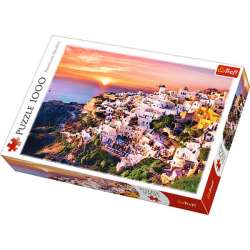 Puzzle 1000el Zachód słońca nad Santorini 10435 Trefl p6 (10435 TREFL) - 1