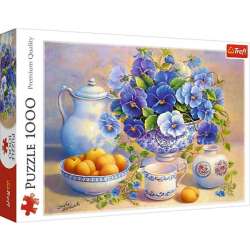 Puzzle 1000el Niebieski bukiet p6 (10466 TREFL) - 1