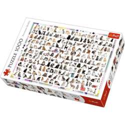 Puzzle 1000el 208 kotów 10498 Trefl p6 (10498 TREFL) - 1
