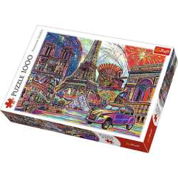 Puzzle 1000el Kolory Paryża 10524 Trefl (10524 TREFL) - 1