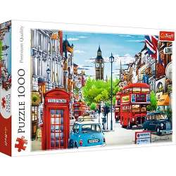 Puzzle 1000 elementów - Ulica Londynu (GXP-694776) - 1