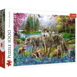 Puzzle Trefl 1000 Wilcza rodzina (10558 TREFL) - 1