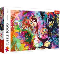 Puzzle 1000el Kolorowy lew 10707 Trefl (10707 TREFL) - 1