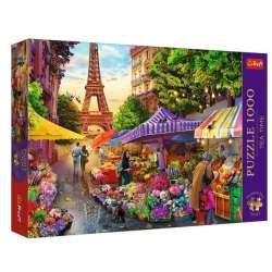 Puzzle 1000 elementów Premium Plus Quality Targ kwiatowy, Paryż (GXP-919010) - 1