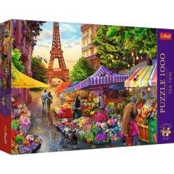 Puzzle 1000el Premium Plus Tea time Targi kwiatowe Paryż 10799 Trefl (10799 TREFL)