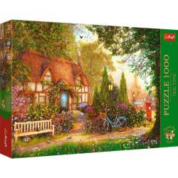 Puzzle 1000el Premium Plus Tea time: Domek pod strzechą 10803 Trefl (10803 TREFL) - 1