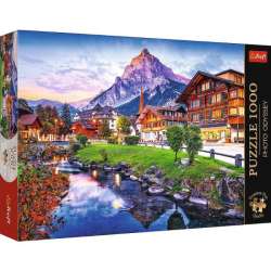 Puzzle 1000el Premium Plus - Photo Odyssey: Alpejskie miasteczko Szwajcaria 10854 Trefl (10854 TREFL)
