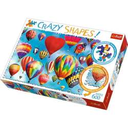 Puzzle 600 elementów Crazy Shapes - Kolorowe balony (GXP-679126) - 1