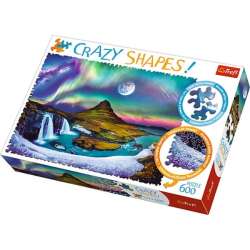 Puzzle 600el Crazy Shapes Zorza nad Islandią p8 (11114 TREFL) - 1