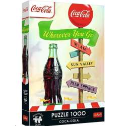 Puzzle 1000 Coca-Cola:Gdziekolwiek zmierzasz TREFL
