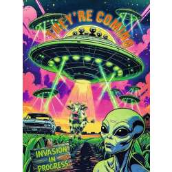 Puzzle 1000 Hall of Horror UFO