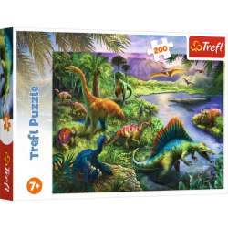 Puzzle 200 elementów Drapieżne dinozaury (GXP-781364) - 1