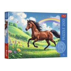 Puzzle 200 Dostojny koń Rodzina Treflików TREFL