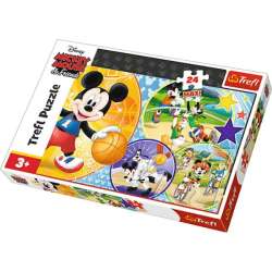 Puzzle Trefl 24 MAXI Disney Czas na sport! (14291 TREFL) - 1