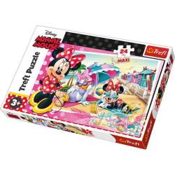 Puzzle 24-Maxi Wakacje Minnie. Disney (14292 TREFL) - 1