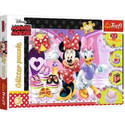 Puzzle 100 elementów Glitter Minnie i błyskotki (GXP-756458) - 1