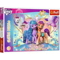 Puzzle 100el brokatowe Kucyki My Little Pony 14828 Trefl (14828 TREFL) - 1