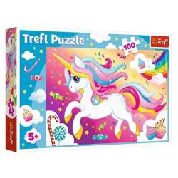 Puzzle 100 Piękny Jednorożec TREFL (GXP-686306) - 1